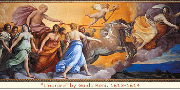 'L'Aurora' di Guido Reni, 1613-1614
