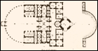 Map of the Baths of Costantine