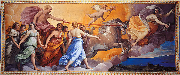 'L'Aurora' di Guido Reni, 1613-1614